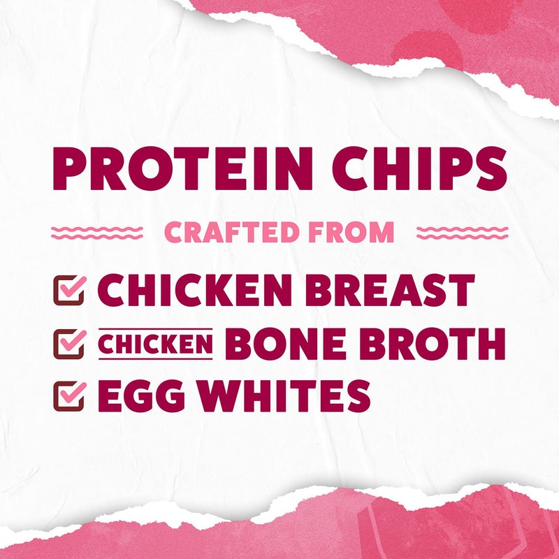 Wilde Chips WILDE Himalayan Pink Salt Protein Chips, Thin and Crispy, High Protein, Keto Friendly, Made with Real Ingredients, 1.34oz Bags (Pack of 8) - Image 3